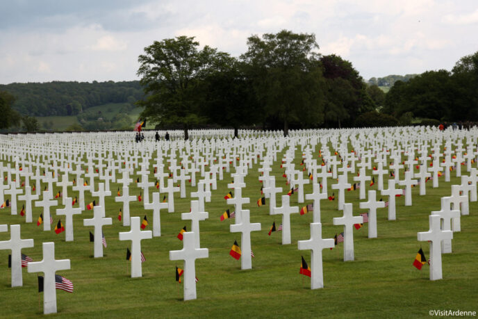cemetery ardennes american war